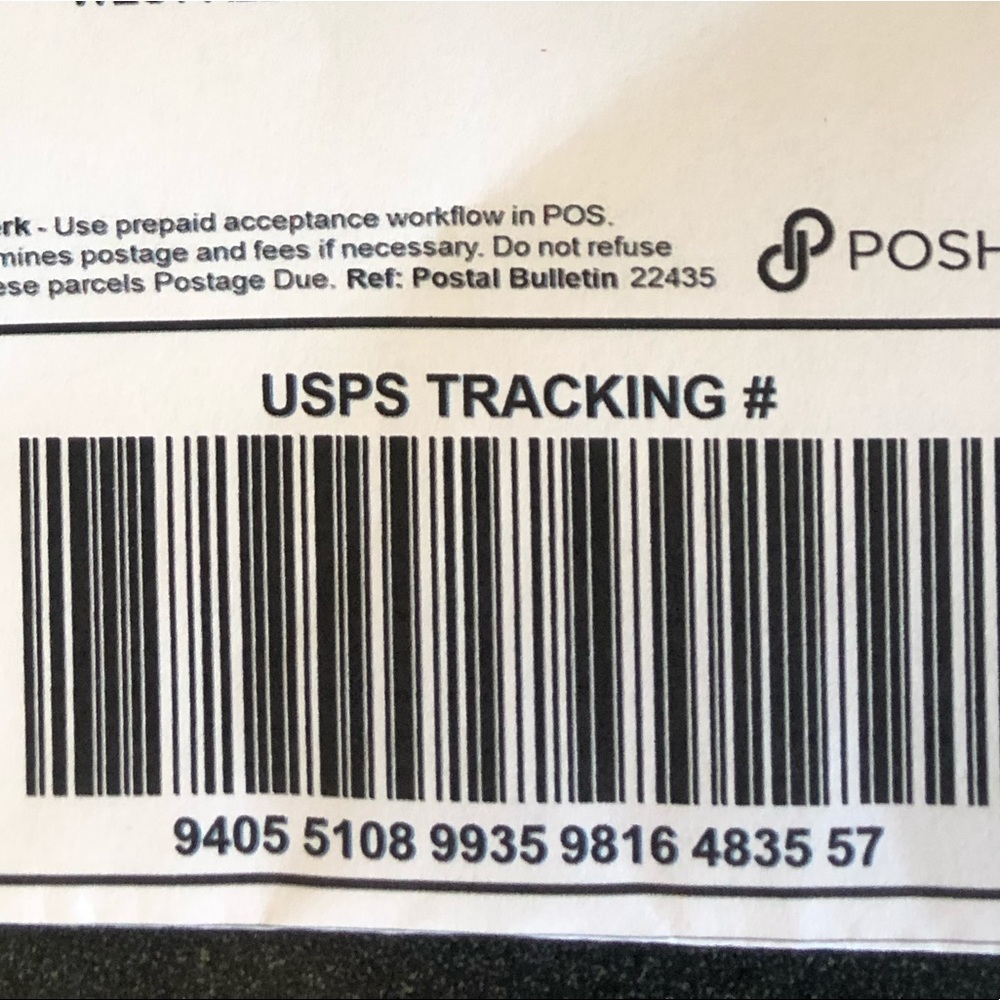 Shipping label ***SOLD MK YELLOW